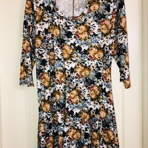 Thigh high women’s/girls flower dress